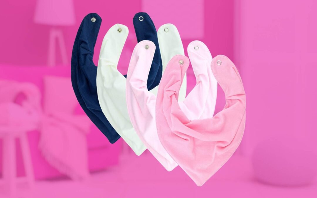 Avaliando o melhor babador para bebê: conheça o kit com 4 unidades do Babador Bandana da Oogie by Yandoo